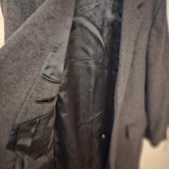 Long wool overcoat - Picture 3 of 5